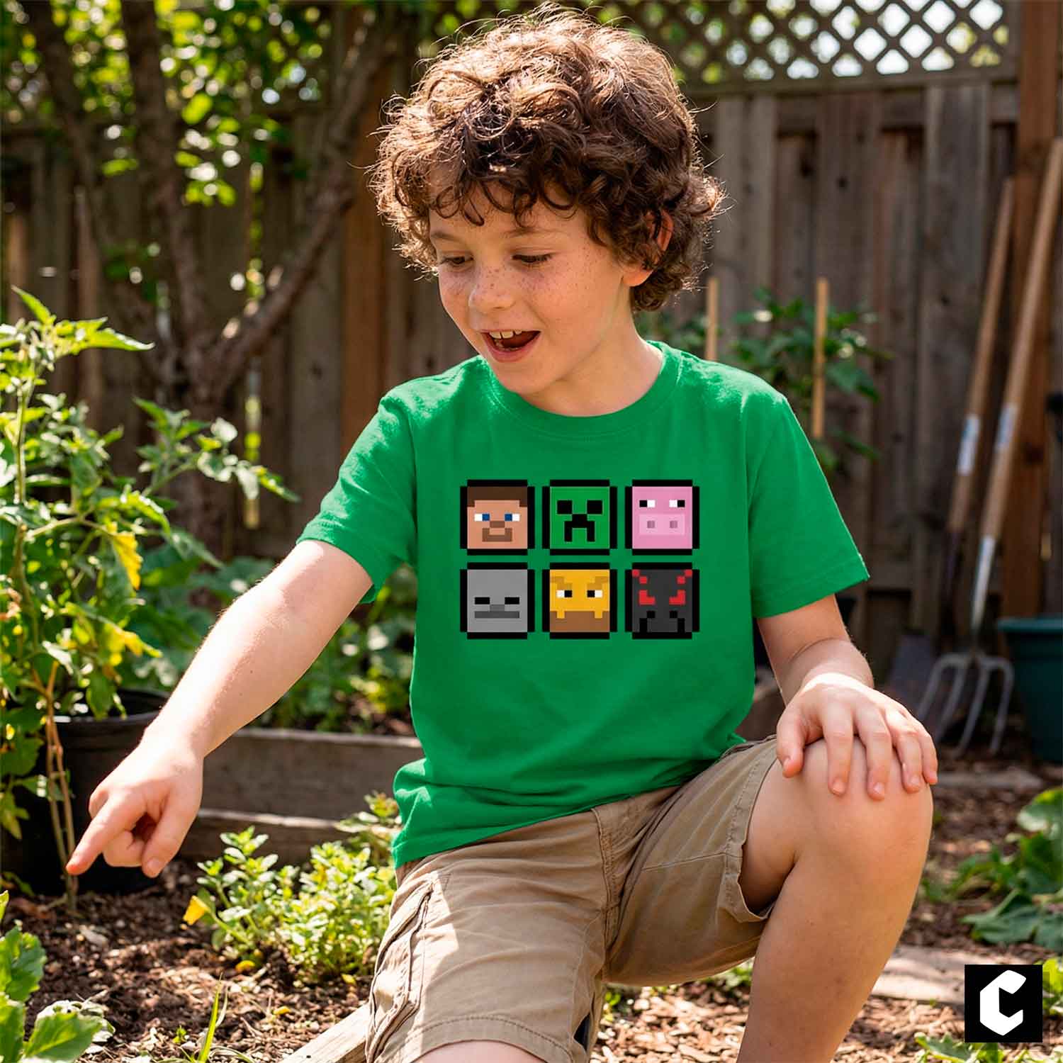 Camisetas de Minecraft para niños